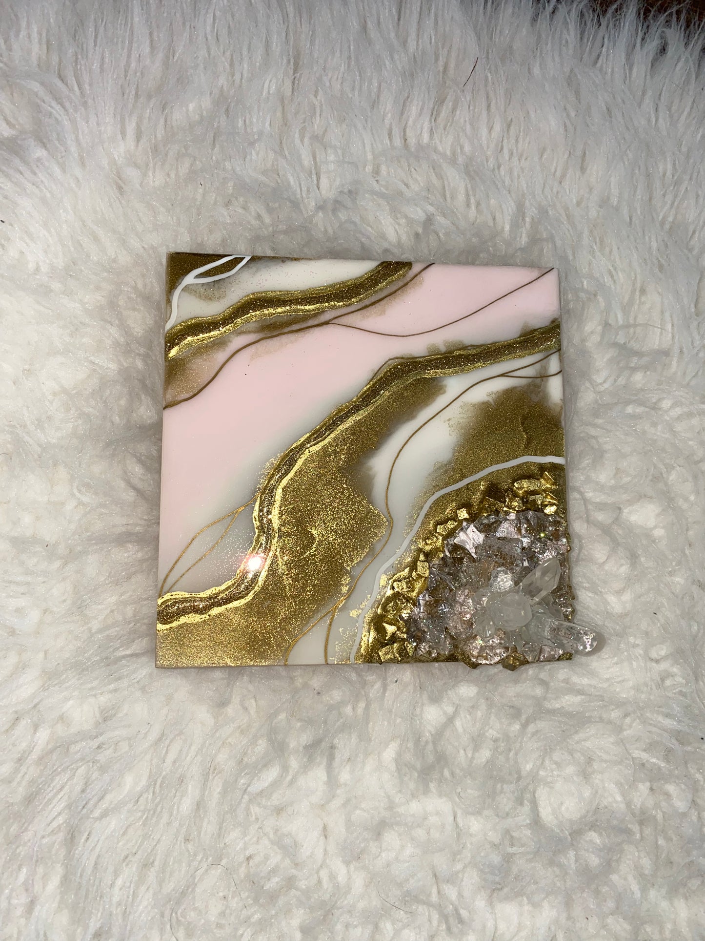 Pink Geode Mini