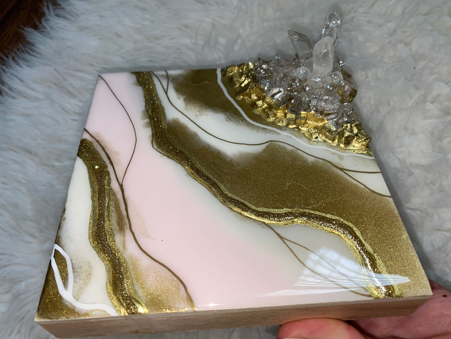Pink Geode Mini