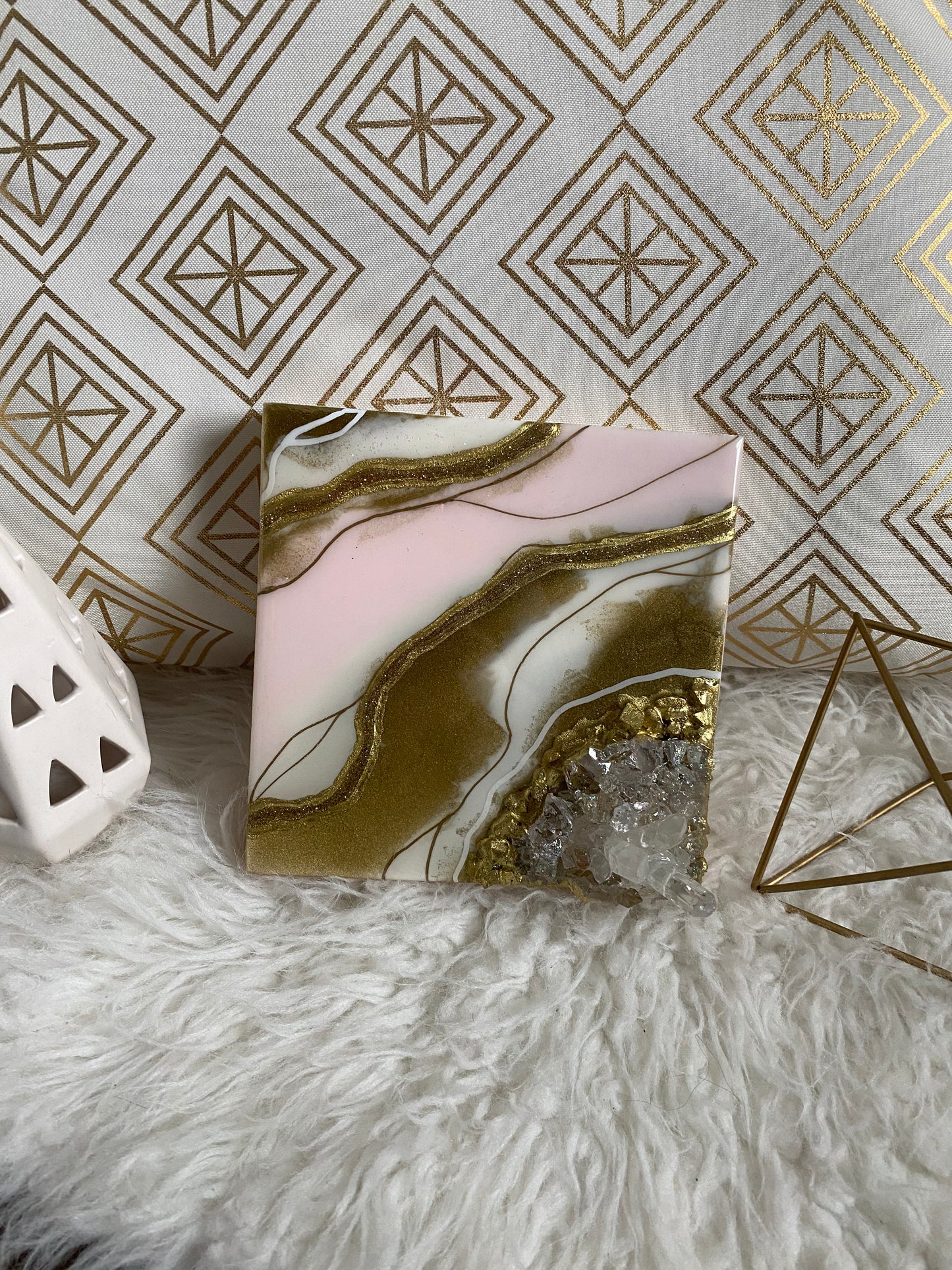 Pink Geode Mini